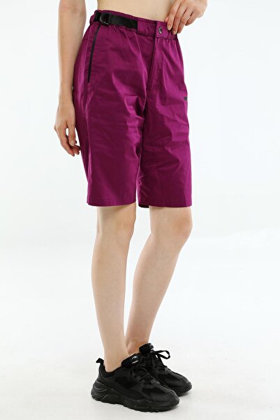 MARATON شورت نسائي مريح باللون الأرجواني