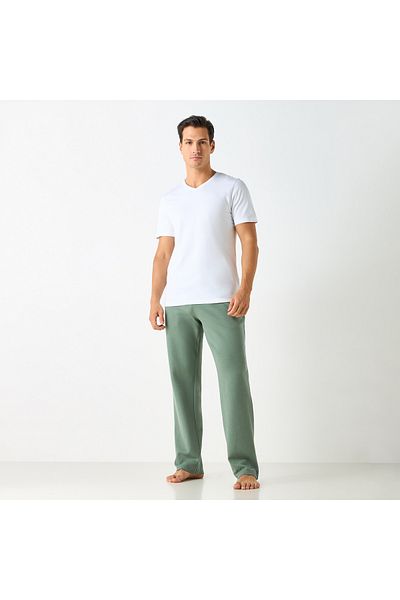FAV Textured Pants with Drawstring Closure and Pockets