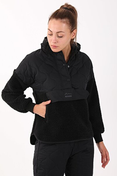 MARATON Comfort Women's Hooded Black Sweatshirt