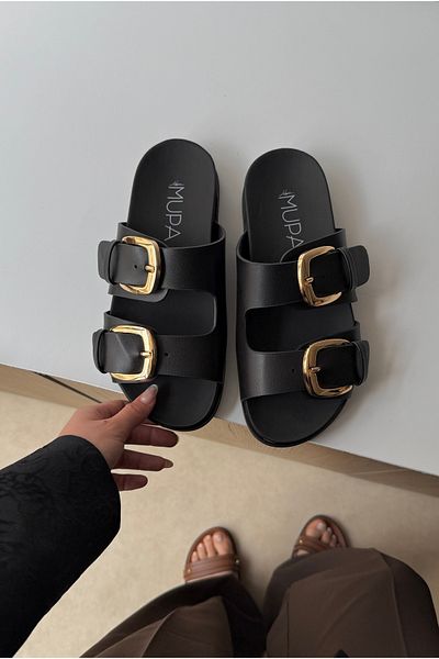 Mupa Shoes Women's Slippers BLACK