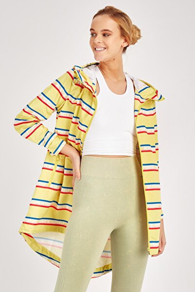 MARATON Comfort Women's Hooded Yellow Raincoat