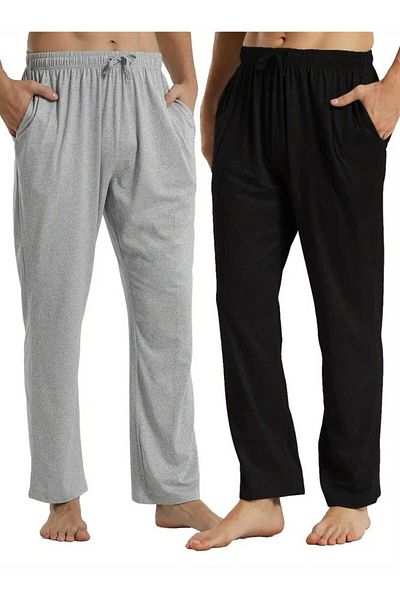 FUNSTYLE Pantaloni de trening de bază pentru bărbați din 2 piese
