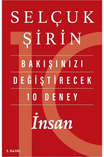 Bloomsbury 10 Experiments That Will Change Your Look: the Human - Prof. Dr. Selçuk Şirin