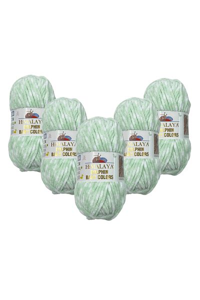 Himalaya Dolphin Baby Colors Velvet Rope 5 Pack - 80431 - 100 Gr. 120 Mt.