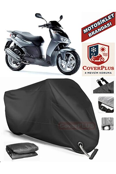 MotoEN Black Lock Compatible Aprilia Sporcity 250 Motor Tarpaulin Motorcycle ...