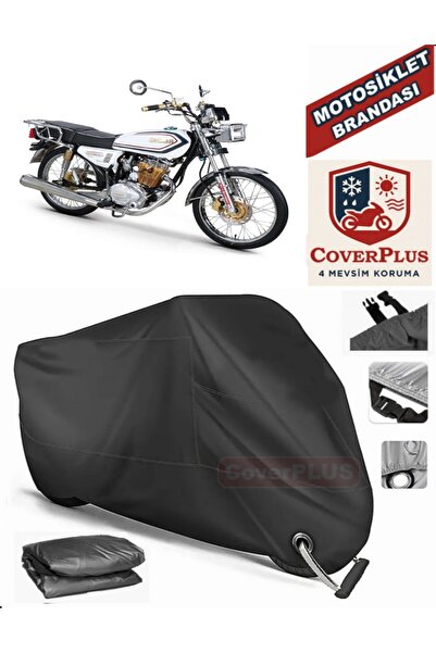 MotoEN قفل أسود متوافق مع Kuba Cheetah 170F Motor Tarpaulin دراجة نارية قماش ...