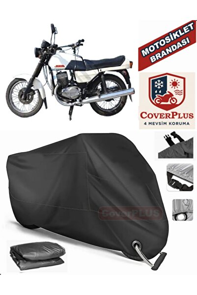 MotoEN Black Lock Compatible Jawa 350 Twin Sport Motor Tarpaulin Motorcycle T...