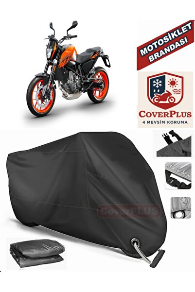 MotoEN قفل أسود متوافق مع KTM 690 Duke Motor Tarpaulin خيمة غطاء من القماش ال...