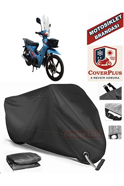 MotoEN Black Lock Compatible Apachi Myra Motor Tarpaulin Motorcycle Tarpaulin...