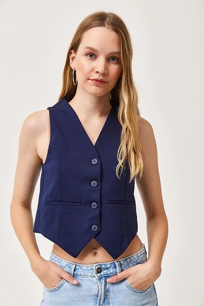İKLİM LİFE Lined Vest with Back Belt