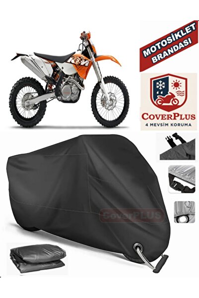 MotoEN Black Lock Compatible Ktm 400 Sxc Engine Tarpaulin Motorcycle Tarpauli...
