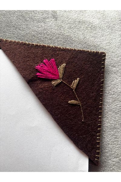 Chicom Φυσικό χειροποίητο δώρο Minimal Felt Bookmark