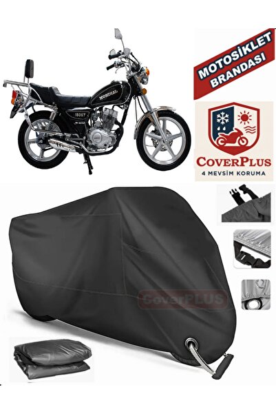 MotoEN قفل أسود متوافق مع Mondial 125 UKT Motor Tarpaulin دراجة نارية قماش ال...