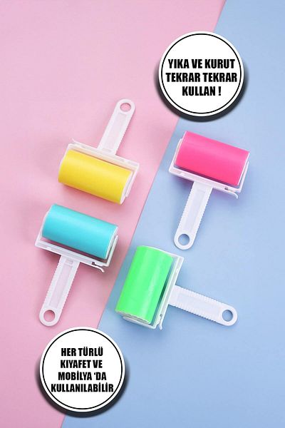 CMT 🧼 Washable Dust and Dust Collecting Roller