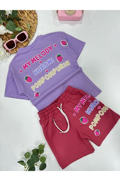 JELİBOOM GIRL'S SHORTS SET