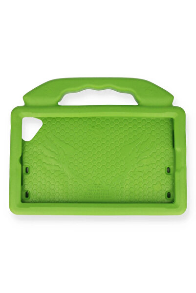 NewFace حافظة آيباد 10.2 (الجيل السابع) تشبه التابلت مع حامل سيليكون - أخضر ZNGZR