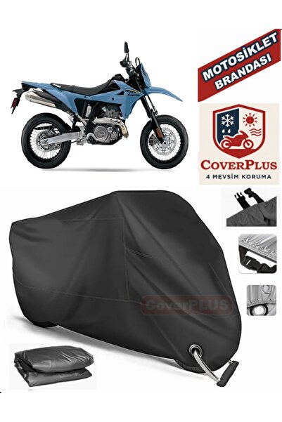 MotoEN قفل أسود متوافق مع سوزوكي DR-Z4SM موتور القماش المشمع دراجة نارية القم...