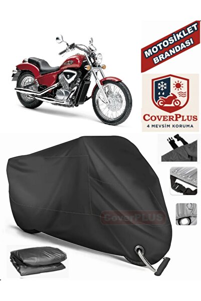MotoEN Black Lock Compatible Honda Vt 600 Shadow Motor Tarpaulin Motorcycle T...