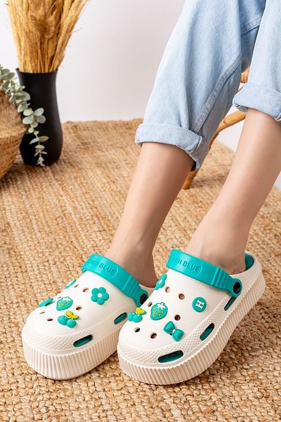 Slipcat Unisex High Soled Sea Sabo Doctor Nurse Hospital Comfort Sandals Unisex