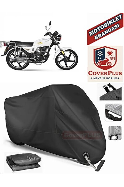 MotoEN Black Lock Compatible Yuki Yk 125-7D Apollo Motor Tarpaulin Motorcycle...
