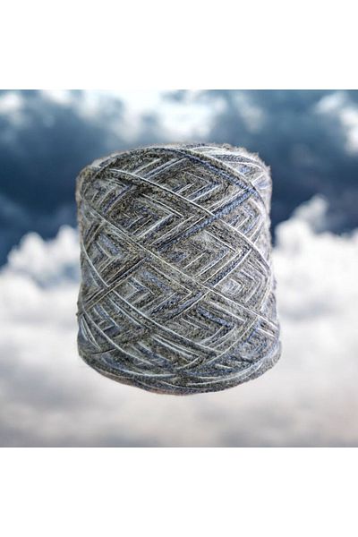 Kırlangıç Kid Moher & Ebruli Mercerized & Bouclé Mix Design Hand Knitting Rope 300 Gr