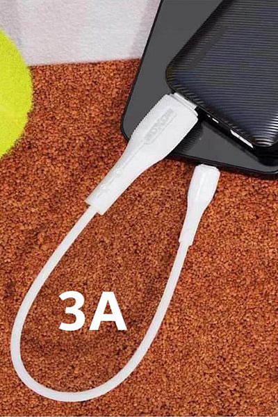 MOXOM Mx-cb80 30 Cm Travel Charging Cable, White