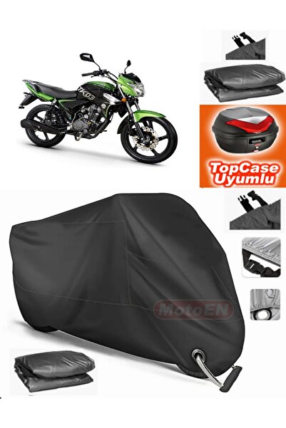 MotoEN قفل أسود متوافق مع Kuba TK 03 قماش القنب Topcase الخلفي حقيبة متوافقة ...