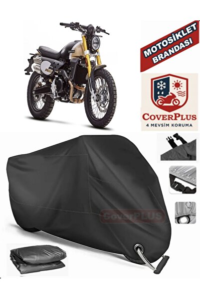 MotoEN Black Lock Compatible Caballero 500 Deluxe Motor Tarpaulin Motorcycle ...