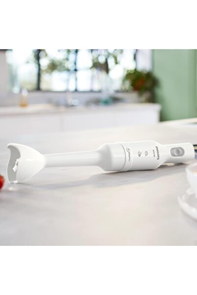 Phillips Philips ProMix Hand Blender 3000 Series, 400 W Motor, Beaker Included, Compact, White, Plastic, HR25