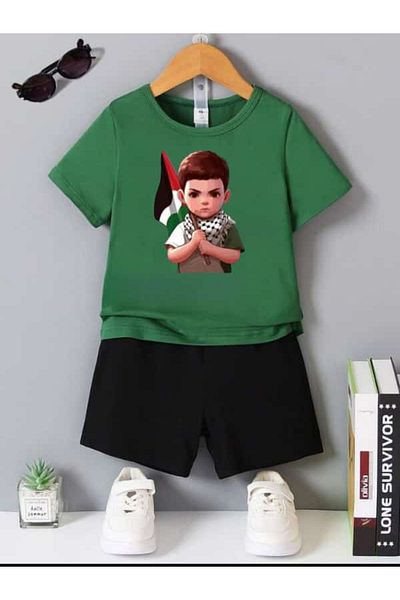 DOCE ELEGANTE Palestine Printed Children's Suit
