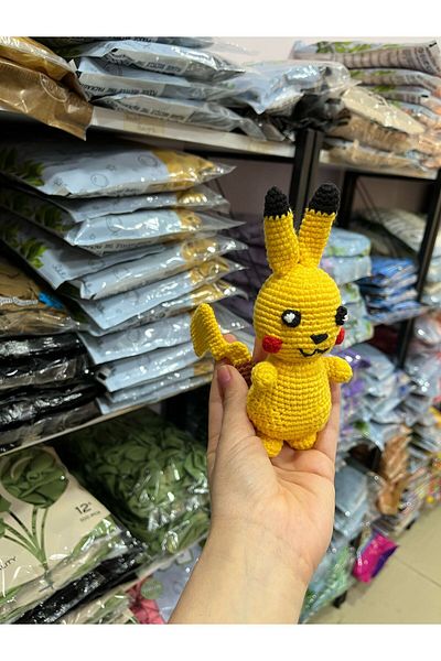 BALON HOME Amigurumi Toy 1 Piece Pikachu