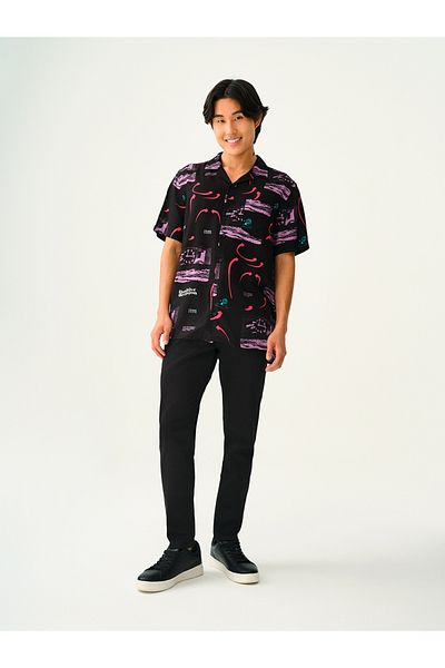 Loft Comfortable Cut Men's Shirt - Sleeves