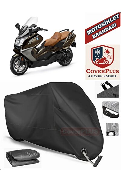 MotoEN Black Lock Compatible Bmw C 650 Gt Motor Tarpaulin Motorcycle Tarpauli...