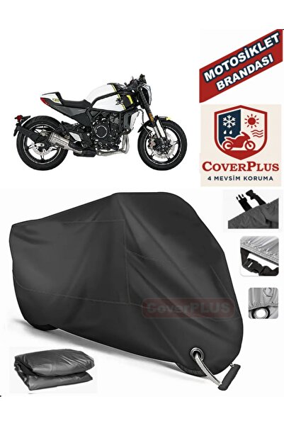 MotoEN Black Lock Compatible Cf Moto 700Cl-X Sport Motor Tarpaulin Motorcycle...