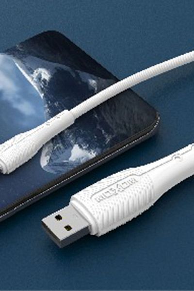 MOXOM Cc-80 1 Meter Type-c Charging Cable, White