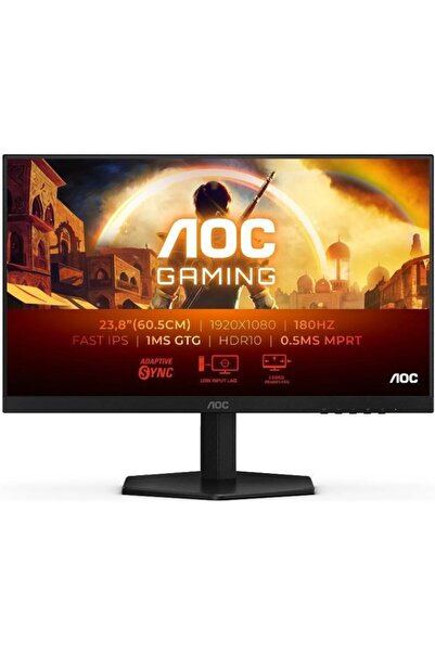 Aoc 24G42E 24" 180Hz 0.5ms HDMI DP AdaptiveSync HDR10 FHD Fast IPS Gaming Monitör