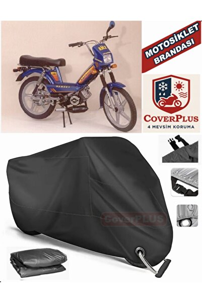 MotoEN Black Lock Compatible Ramzey Prestige Motor Tarpaulin Motorcycle Tarpa...