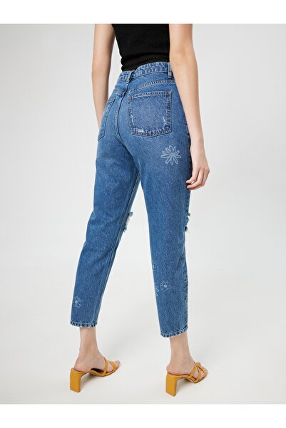 Loft Mom Regular Fit Kadın Pantolon