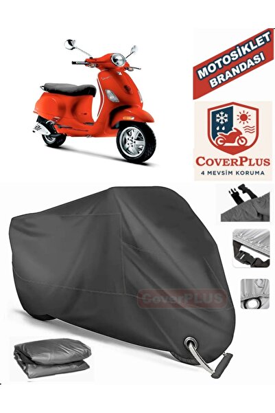 MotoEN Black Lock Compatible Vespa Lx 150 I.E. Motor Tarpaulin Motorcycle Tar...