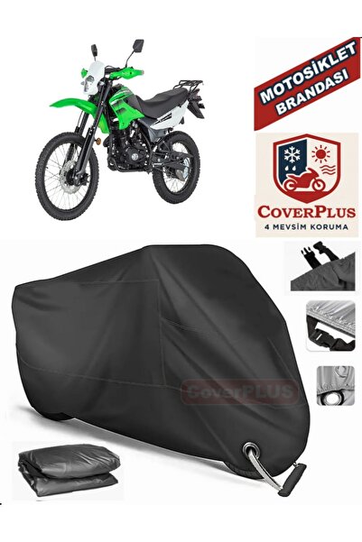 MotoEN Siyah Kilit Uyumlu Mondial X-Treme Moto Cross Motor Brandası Motosiklet Branda Örtü Çadır