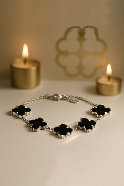 The Collection Double Sided High Quality Tarnish Free Gold Steel Bracelet