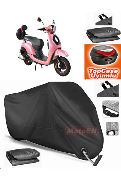 MotoEN قفل أسود متوافق مع Arora AR 50-8 Espresso Tarpaulin Topcase Back Bag م...