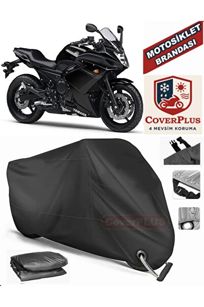 MotoEN Black Lock Compatible Yamaha Xj 6 Diversion F Motor Tarpaulin Motorcyc...