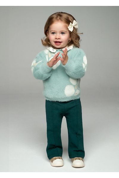 MAYORAL Baby Girl Spanish Leg Trousers - 2538 Model