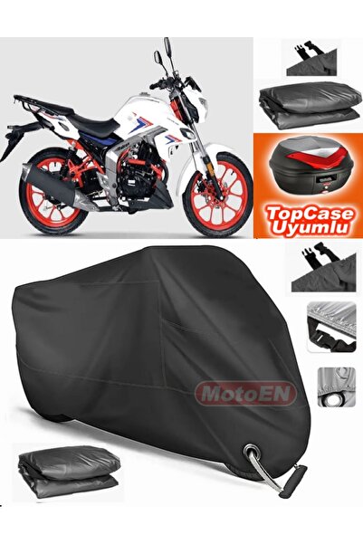 MotoEN قفل أسود متوافق مع Falcon Shark 188 من القماش المشمع Topcase الخلفي ال...