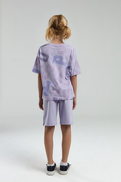 U.S. Polo Assn. 4-15 Years Old Licensed Us Polo Assn Girl's Set-Lilac