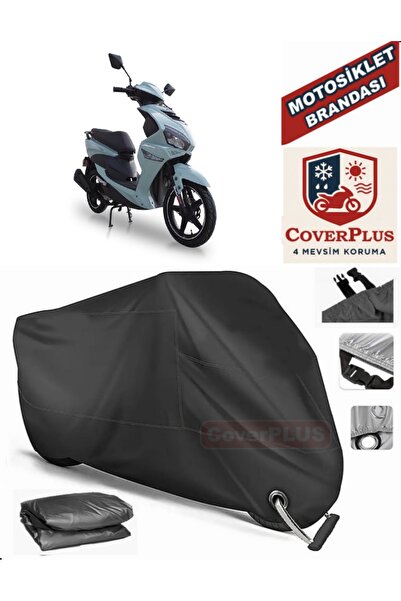 MotoEN Black Lock Compatible Motolux W46 Motor Tarpaulin Motorcycle Tarpaulin...