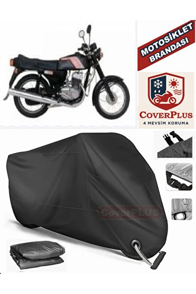 MotoEN قفل أسود متوافق مع Jawa 250 محرك الليزر القماش المشمع للدراجات النارية...