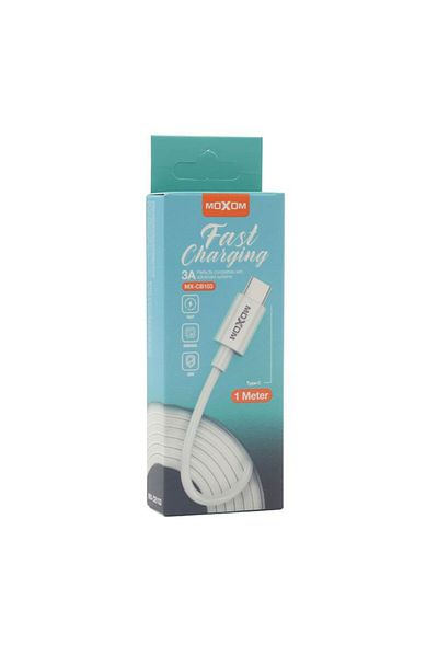 MOXOM Mx-cb103 1 Meter Charging Cable, White
