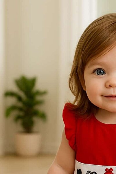 minitix Girl's Marine Printed Dress